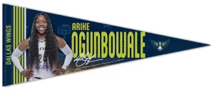 Arike Ogunbowale Dallas Wings Official WNBA Basketball Signature Series Premium Felt Pennant - Wincraft