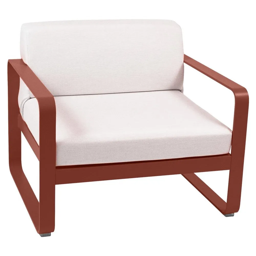 BELLEVIE ARMCHAIR-OFF WHITE CUSHION