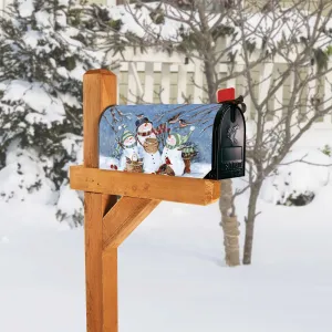 Bird Feeders Mailbox Wrap