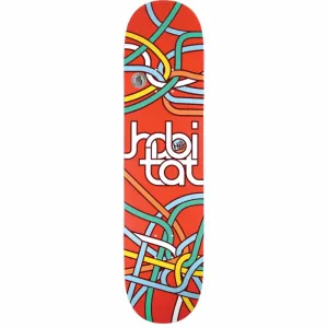 Habitat Circuitry 8.0" Red Skateboard Deck