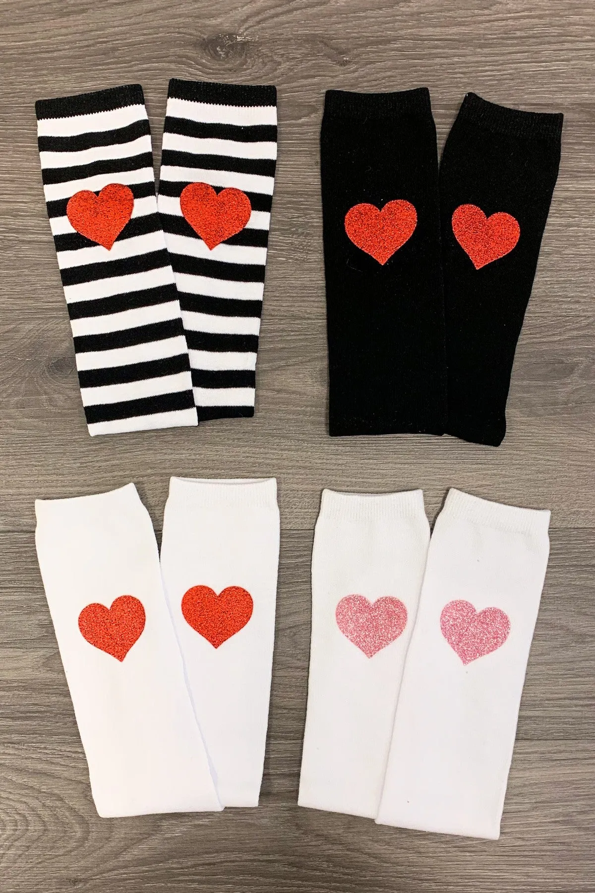 Heart Knee High Socks